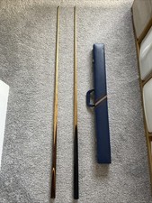 Riley Vintage 1980s Snooker Pool Cue 4-Piece Set with Case