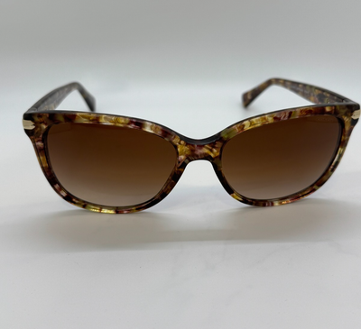 Coach HC8132-528713(L109) Lt Brown Confetti 57mm/Brown  display picture 1