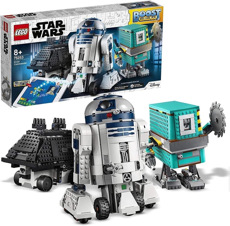 Share LEGO 75253 STAR WARS BOOST DROID COMMANDER commander droid rd-d2