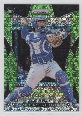 2019 Prizm Tier III Lime Green Donut Circle 10/199 Meibrys Viloria Rookie RC 6k2