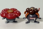 Vileplume & Gloom Pokémon Vintage TOMY Figure 1990s Nintendo C.G.T.S.J. #125