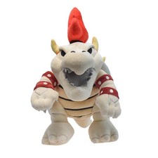 Super Mario Bros Dry Bowser Stuffed Animal Plush Toys Doll Teddy 13"
