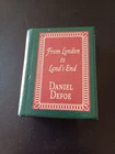 Del Prado Miniature Classics Library From London to Lands End Daniel Defoe Mini