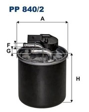Filtre à carburant Mercedes 409