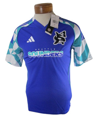 NWT Adidas Seattle Sounders FC 2025 Youth Archive 3rd Jersey XL