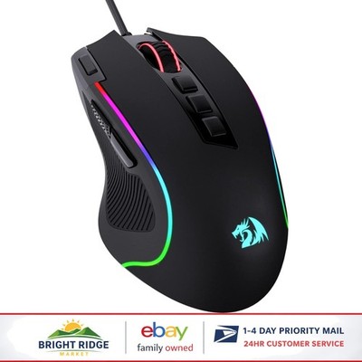 Gaming Mouse with 11 Programmable Buttons and Software Support for Customization