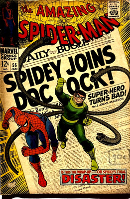 AMAZING_ SPIDERMAN 56# - BEAUTIFUL_ COMIC_ LOVELY EXAMPLE - VERY NICE
