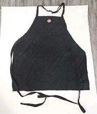 Wendy's Employee Black Work Apron OS Barco Uniforms Fast Food Memorabilia