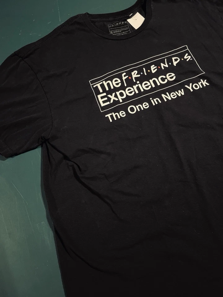 RARA Camiseta The Friends Experience Nueva York OFICIAL XL Souvenir Serie de TV NBC Foto 4 de 4