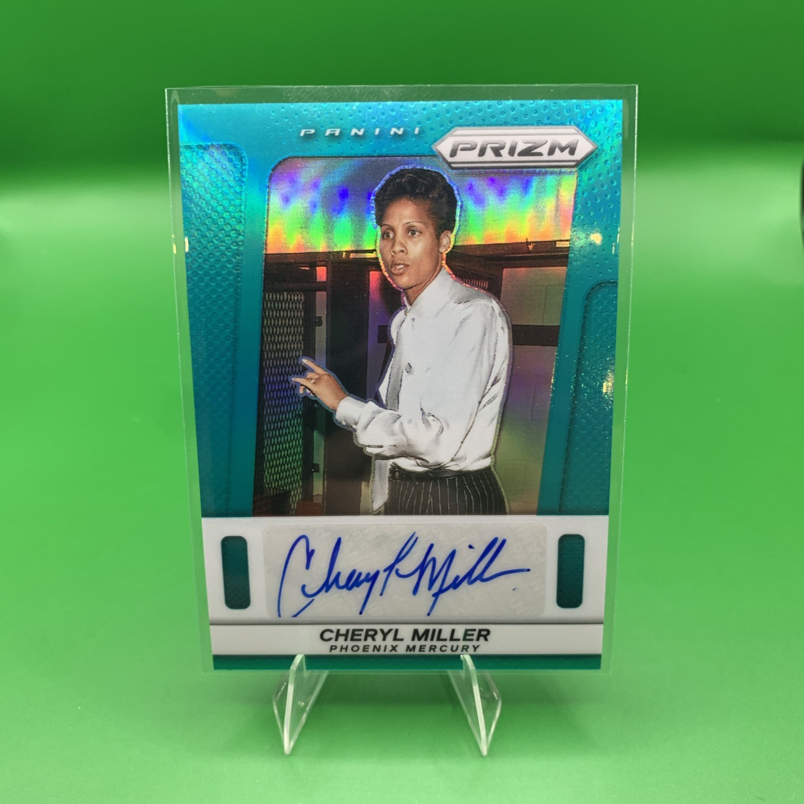 2025 Panini Prizm WNBA Cheryl Miller Phoenix Mercury #125 Auto Prizm 🔥#3/35🔥