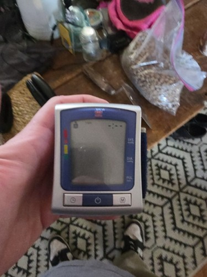 #ad BLOOD PRESSURE HEALTH SERIES SURE MONITOR WORKS $15.00