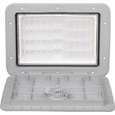 Tempress 44383 Dark Gray 1115 Tackle Box Cam Hatch 11" x 15" Marine Heavy Duty