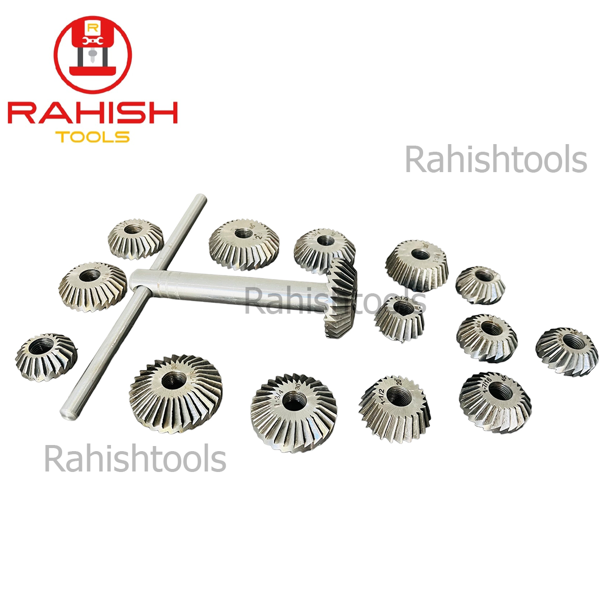 15 Pcs New Engine Valve Seat High Carbon Steel Face HCS Cutter Set USA