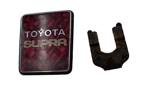 ✅ RARE 85.5 -92 TOYOTA SUPRA MK3 FRONT BADGE EMBLEM OEM