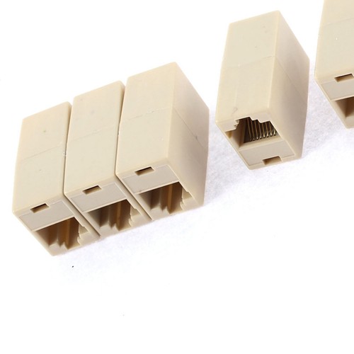 5 Pcs RJ45 8P8C Femelle Vers Femelle F/F Connecteur Raccord Câble Réseau - Photo 5/6