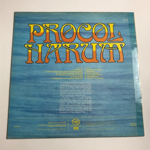 Procol Harum - A Salty Dog LP Vinyl Record - MFP 5277 EX/EX - Picture 2 of 4