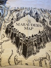 Harry Potter The Marauder's Map Lightweight Fashion Scarf