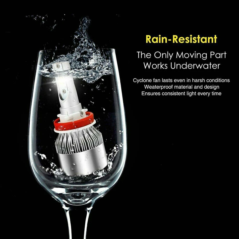 For 99-02 Chevy Silverado/ 00-06 Tahoe Suburban LED Fog Lights Bumper Lamps Pair - Image 4 of 4