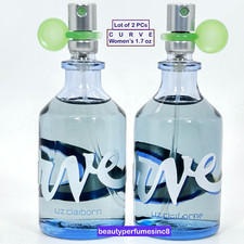 Lot of 2 PCs - Curve by Liz Claiborne Eau De Toilette Spray 1.7 oz Women’s New
