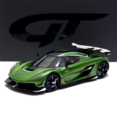 Koenigsegg Jesko Year 2024 Green / Black Wheels 1:18 GT927 GT