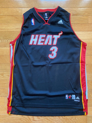 Dwyane Wade Miami Heat NBA Basketball Adidas Vintage Jersey