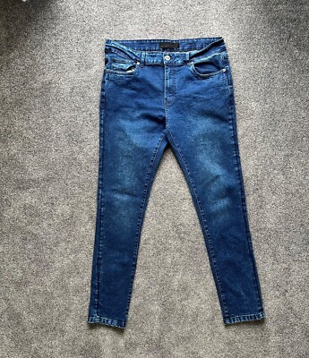 ★RAIVE★ Straight Washing Denim Pants in Blue VJ5SL40622 Straight Washing Denim Pants in Blue VJ5SL406-22 - RAIVE