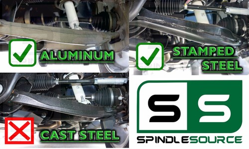 2WD 4WD 2" Drop Lowering Spindles STAMP/ALUM FOR 2014 - 2018 Chevrolet Silverado - Bild 2 von 2