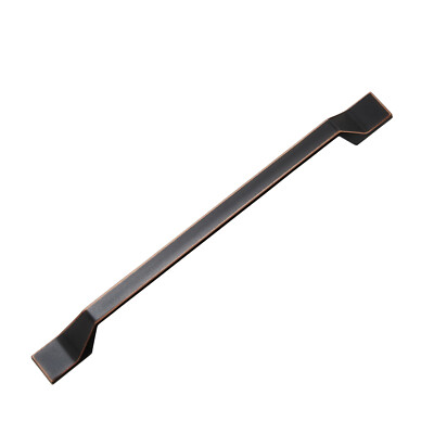Designer Schrankgriff mattschwarz - Messing schwarz
