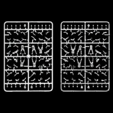 28mm Stargrave Automatons Single Sprue With Bases