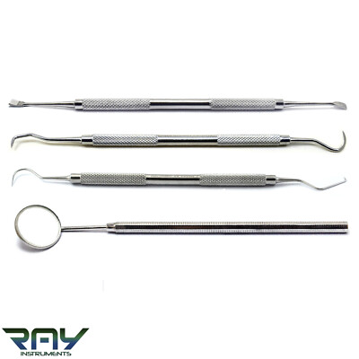 Dental Tartar Calculus Plaque Remover Dentist Tooth Scaler Instruments Pick Tool