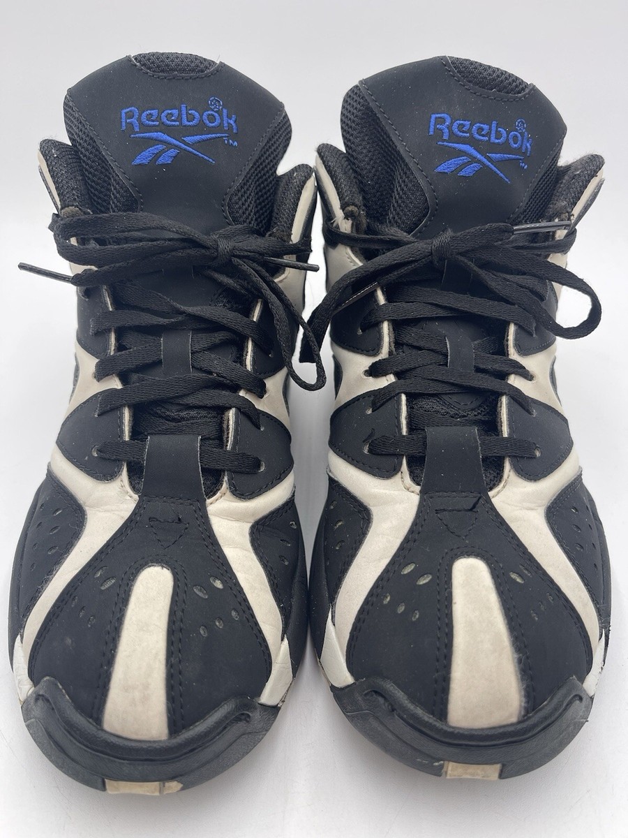 新品未使用Reebokカミカゼバスケットボールシューズ 青/黒 ハイカット当時物 新品未使用Reebokカミカゼバスケットボールシューズ 青/黒