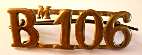 OLD TRANSPORT/ BUS COMPANY BRASS BADGE. - 第 1/2 張圖片