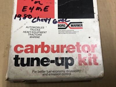 NOS BORG WARNER CARBURETOR REPAIR KIT 10820A 4BBL E4MC  