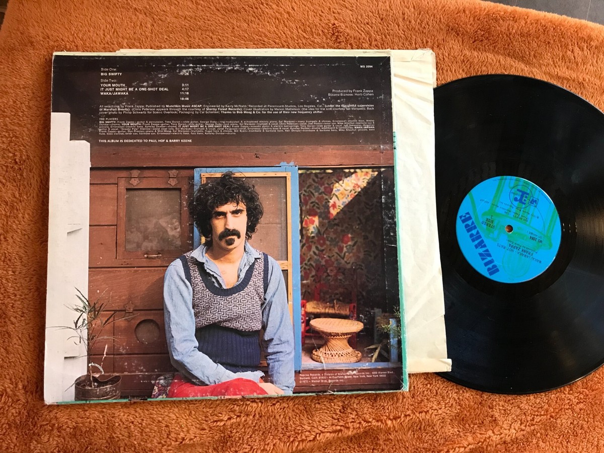 FRANK ZAPPA HOT RATS レコード Frank Zappa - Hot Rats - 1976 Bizarre Records, VG+/VG+