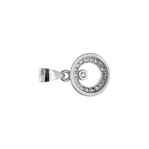 Surround Halo Pendant Sterling Silver 925 Hallmarked All Chain Lengths Brand New - Picture 2 of 3
