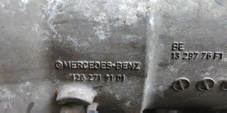 Mercedes 420Sel 560Sec 560Sel W126 86 transmisión automática 4 velocidades 1262707601722 79 k millas Foto 3 de 4