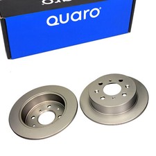 2x QUARO BREMSSCHEIBE Hinten für HONDA CIVIC CITY CRX JAZZ ACURA INTEGRA
