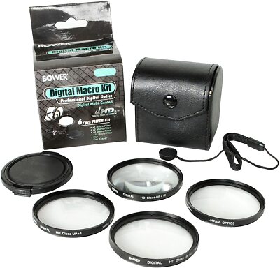 Bower FCC67C6 67mm 6-Piece Digital Macro Filter Kit