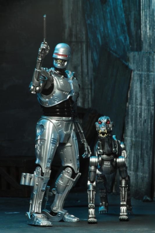RoboCop Vs The Terminator EndoCop &amp; Terminator Dog Two Pack (製造元：NECA) [並行輸入品] Endocop & Terminator Dog NECA Robocop vs. Terminator Action