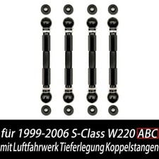 für Mercedes Benz S600 S55 S63 W220 Tieferlegung Luftfahrwerk ABC Koppelstangen für Mercedes Benz S600 S55 S63 W220 Tieferlegung Luftfahrwerk ABC Koppelstangen