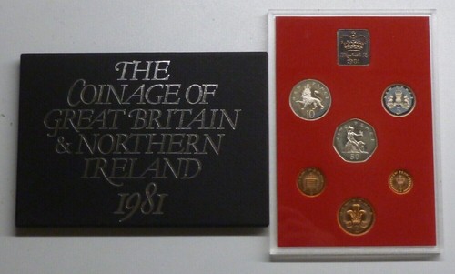 UK Official Royal Mint Proof Coin Year sets 1971 - 1982 Flat Pack type see menu - Picture 22 of 25