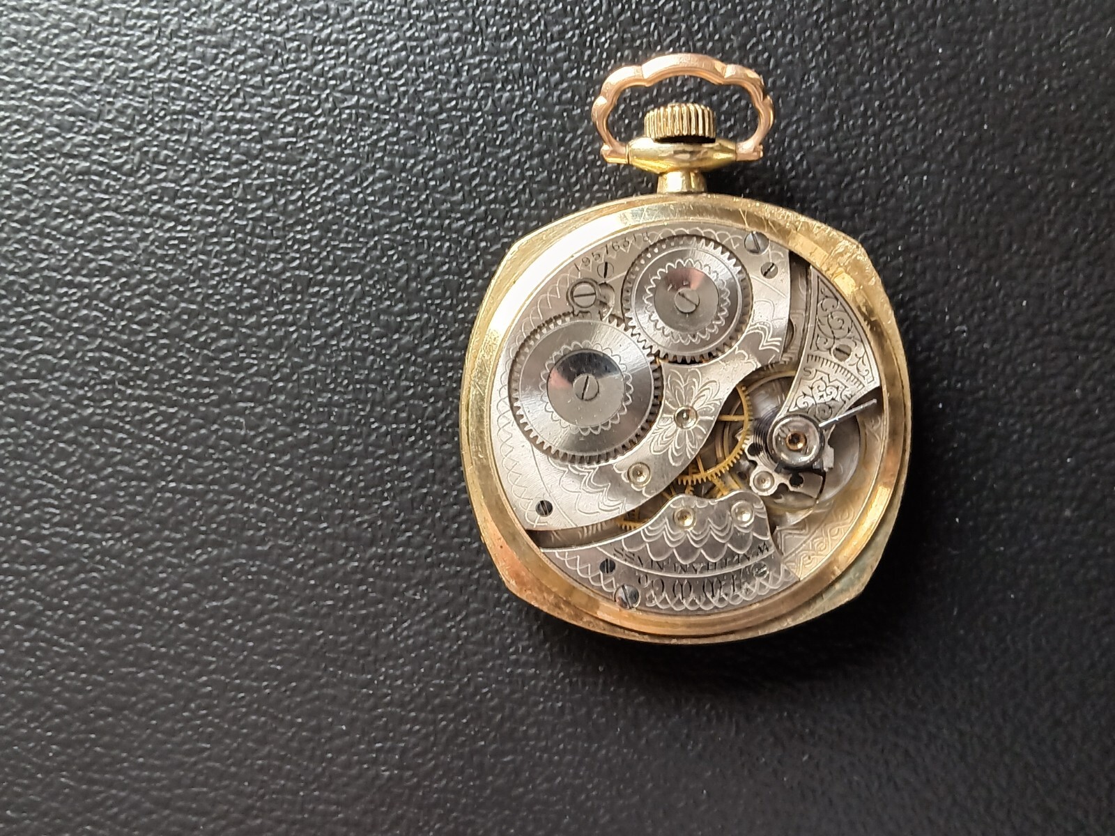 Waltham Pocket Watch Running In Nice Shape Second Hand Not Working eBay