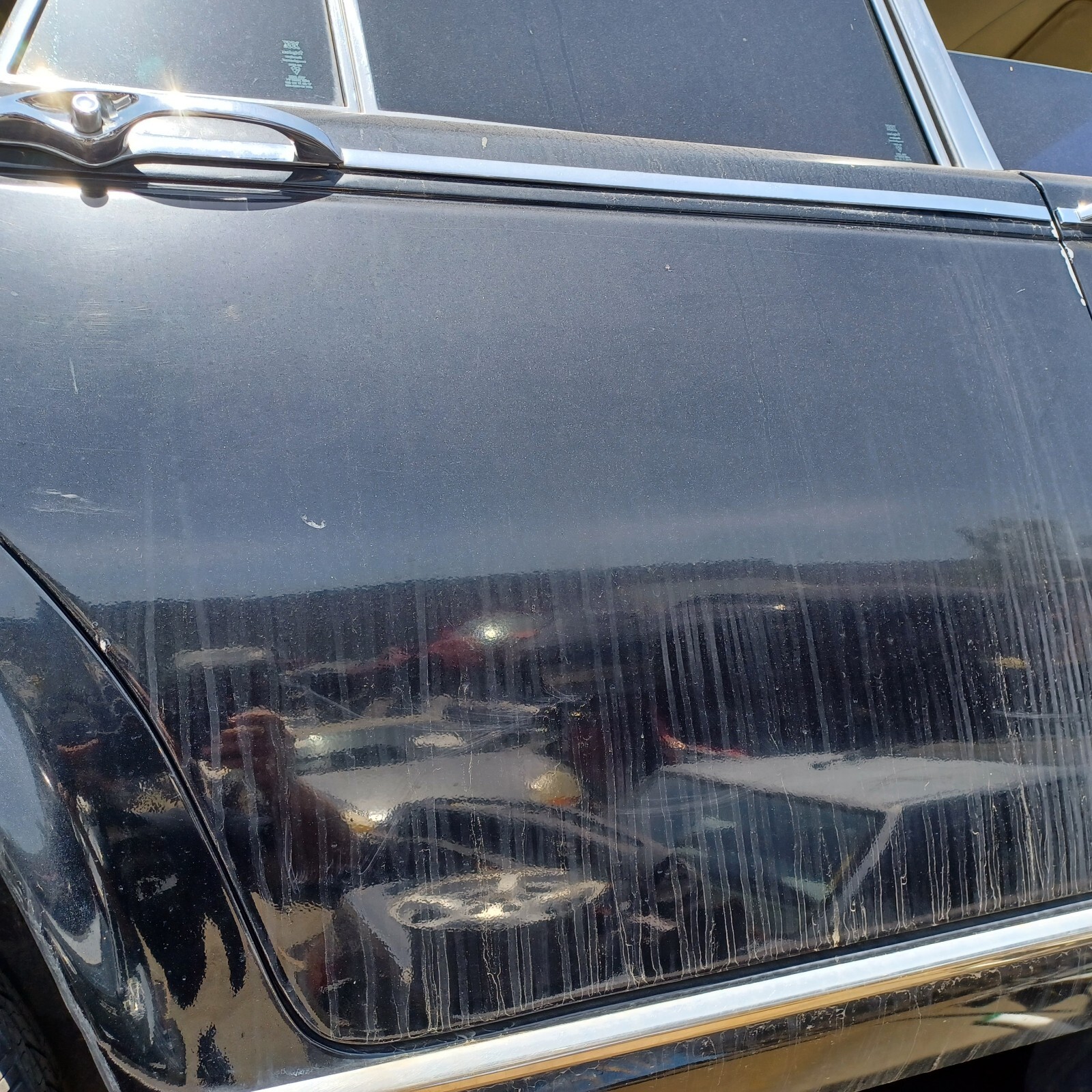 80 Rolls Royce Silver Shadow RH Rear Door NO GLASS OEM