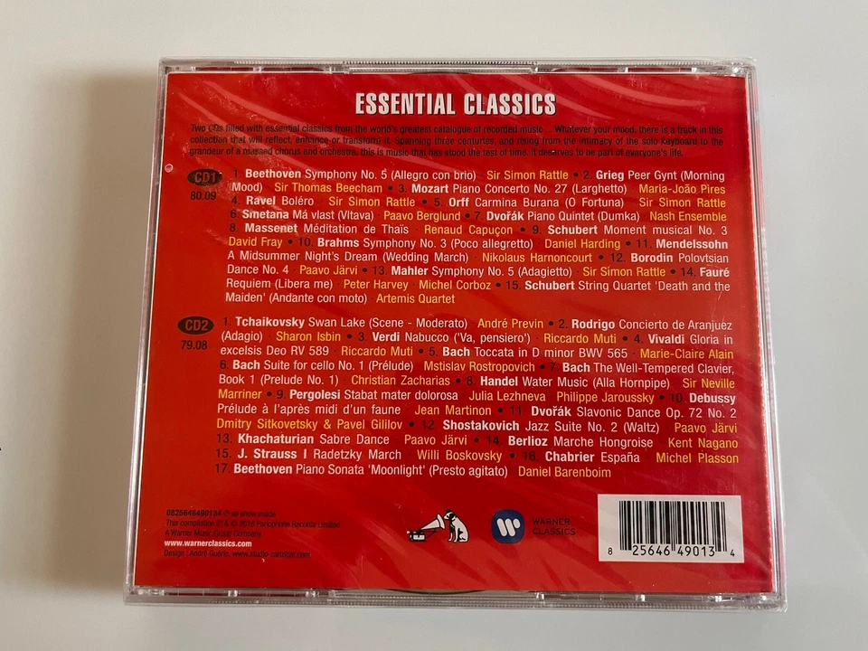 Essential Classics (Nipper Series) (CD) Brand New Sealed Foto 2 de 4