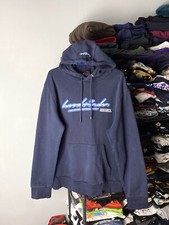 Hoodrich Felpa con Cappuccio Drip Drill Trapstar Stile Londra Blu Taglia L