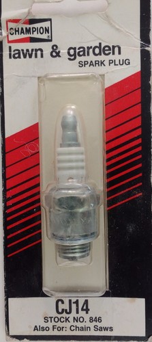 CHAMPION SPARK PLUG CJ14 #846-1 Replaces RJ14J J14J B2LM B2LMY BM4A BM4A10 BMA4A - Picture 2 of 4