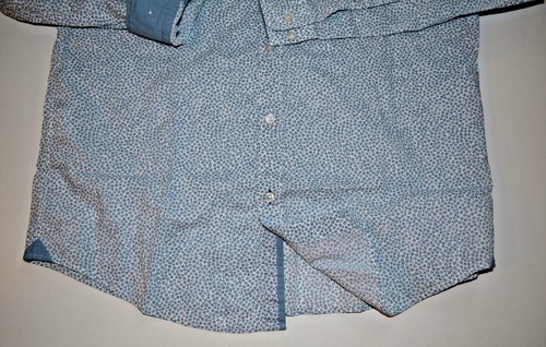 NWT Hugo Boss Black Label Long Sleeves Floral Printed Button-Front Shirt - Picture 8 of 12