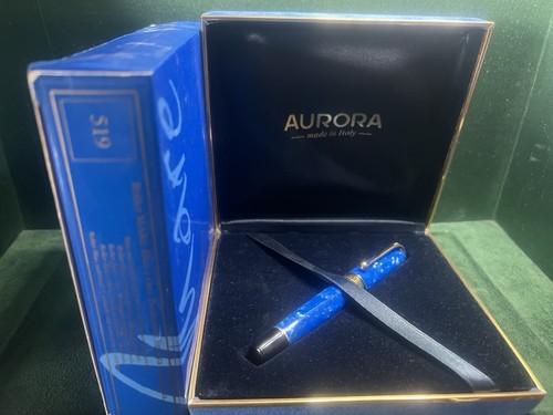 π΄ AURORA penna sfera Optima blu MARE auroloide Edizione Limitata numerata - Picture 11 of 14