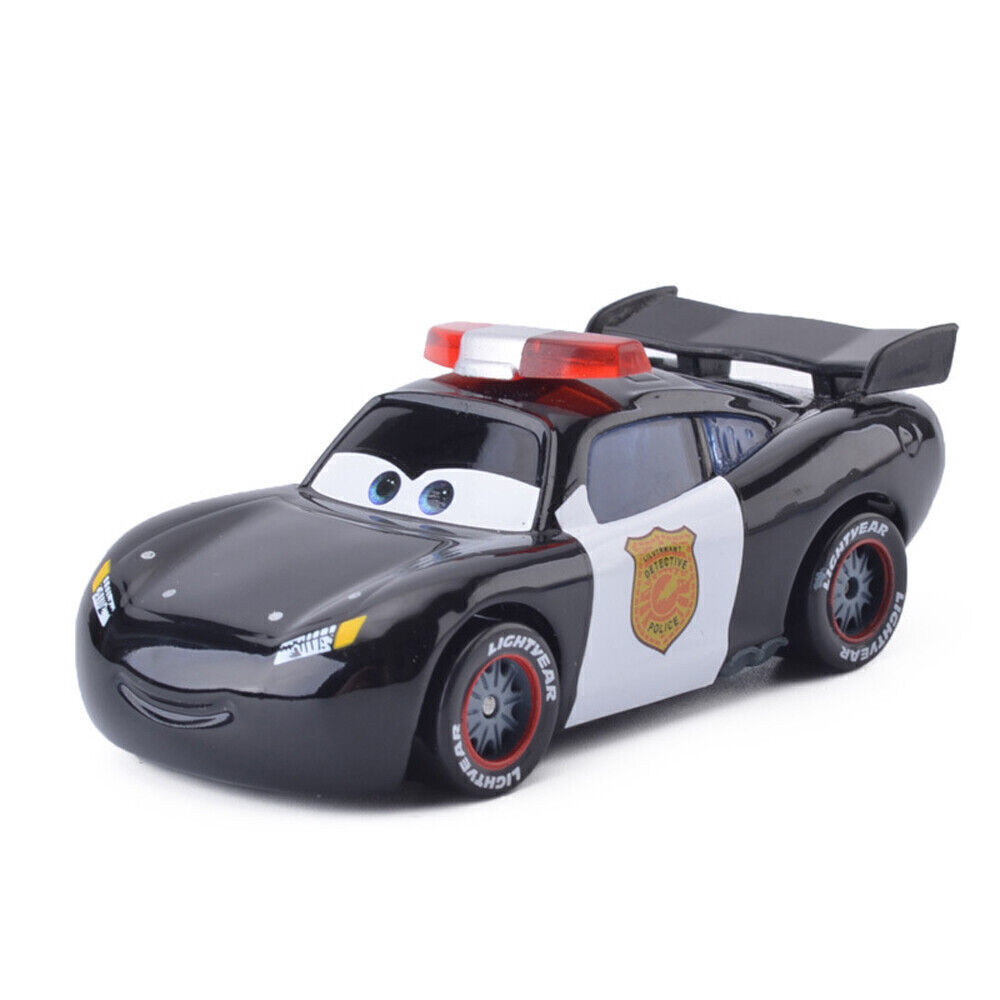 Disney Pixar Cars And Plane Lightning McQueen Mack Hauler Truck & Car Sheriff - Picture 146 of 315