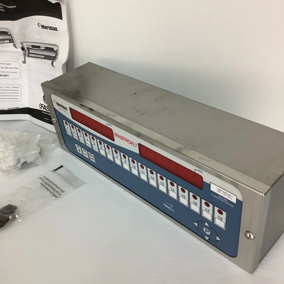 Temporizadores de computadora de cocina independientes Fastron Meridian MEC-118 18 clave de producto Foto 3 de 4